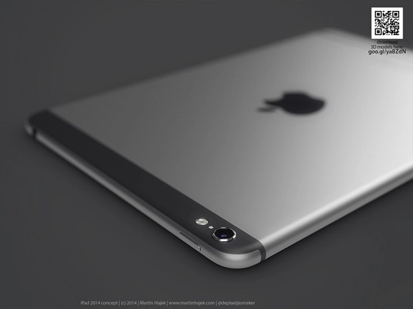 Concept ipad air 2 và mini 3 mang ngôn ngữ thiết kế của iphone 6 - 2