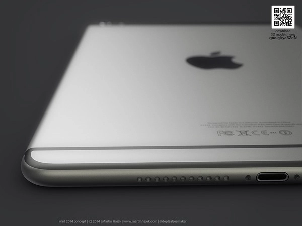 Concept ipad air 2 và mini 3 mang ngôn ngữ thiết kế của iphone 6 - 3