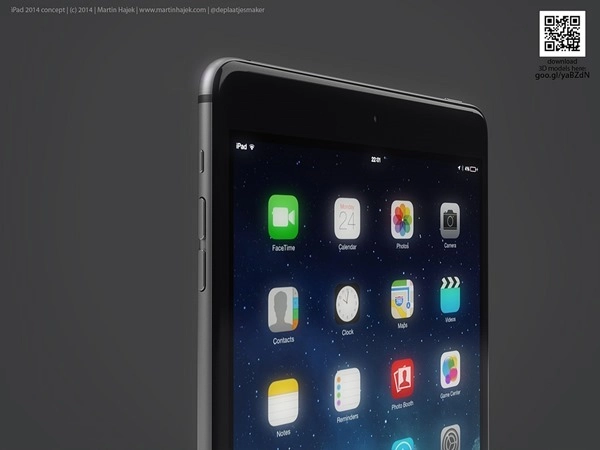 Concept ipad air 2 và mini 3 mang ngôn ngữ thiết kế của iphone 6 - 4