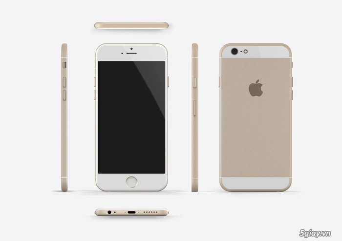 Concept iphone 6 cực đẹp với viền anten siêu mảnh - 4