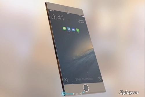 Concept iphone 6 pro bút stylus cảm biến đo nhịp tim và đèn báo - 1