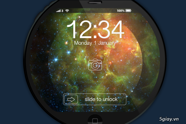 Concept iphone pi hình tròn đẹp mắt - 2
