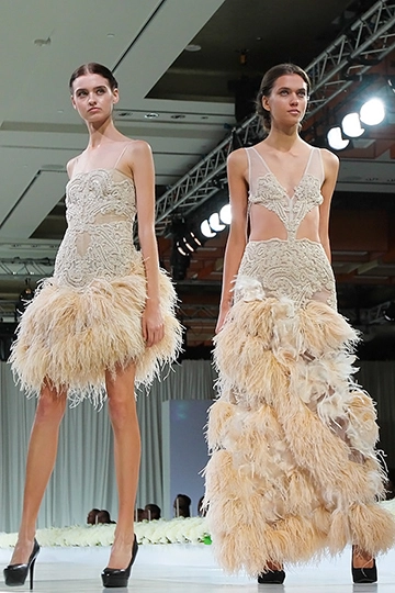 Công trí trình diễn cùng các nhà mốt haute couture châu a - 7