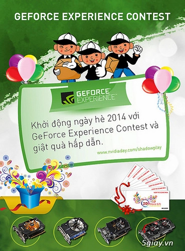 Cuộc thi geforce experience contest - 1