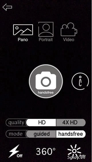 Cycloramic - ứng dụng quay video panorama cho iphone 5s - 2