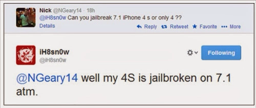 Đã có thể jailbreak untethered ios 71 trên iphone 4s - 2