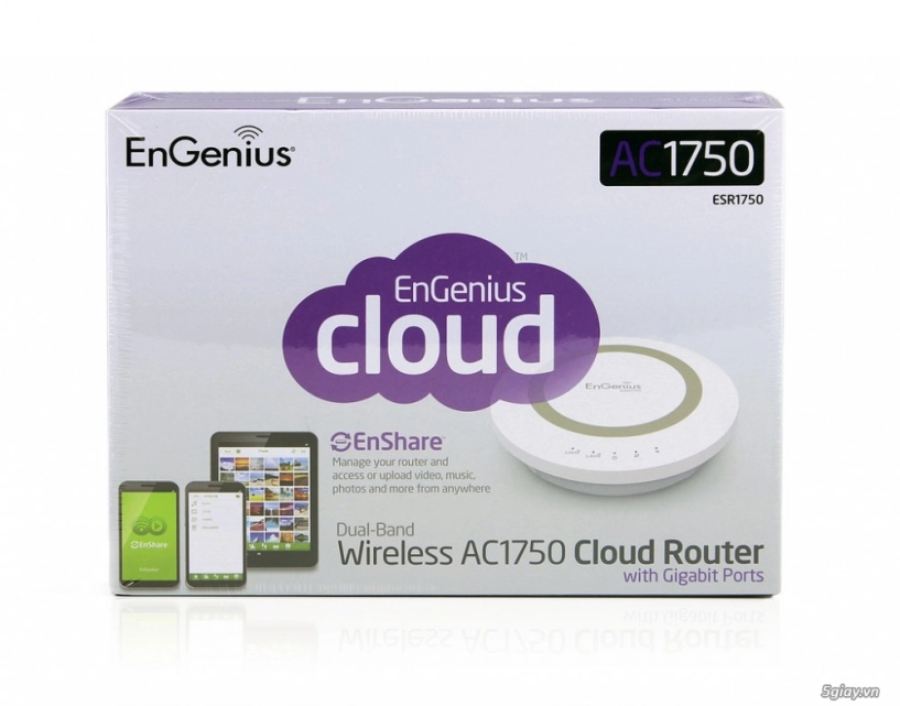 Đánh giá engenius esr1750 wifi chuẩn ac với 2 băng tần - 5