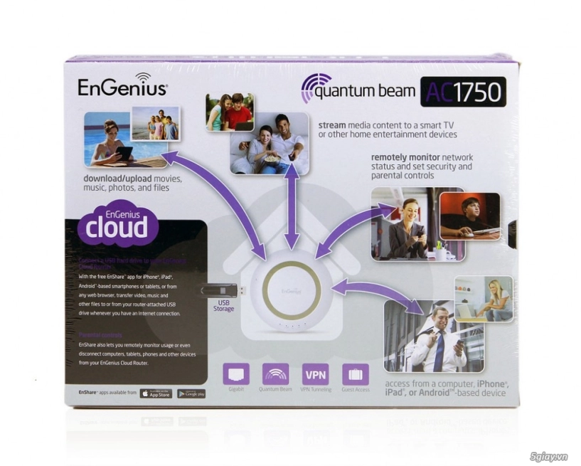 Đánh giá engenius esr1750 wifi chuẩn ac với 2 băng tần - 6