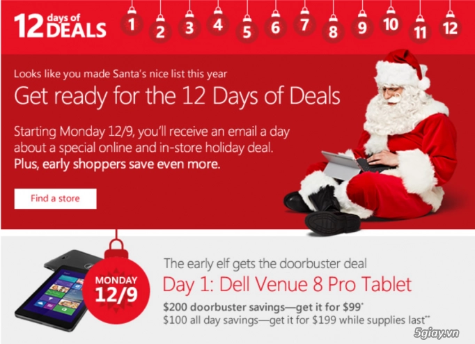 Dell venue 8 pro giảm giá chỉ còn 99 - 2
