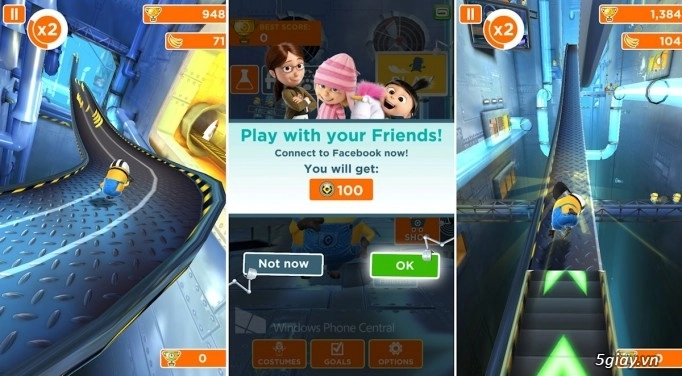 Despicable me minion rush chính thức có mặt trên wp8 - 2