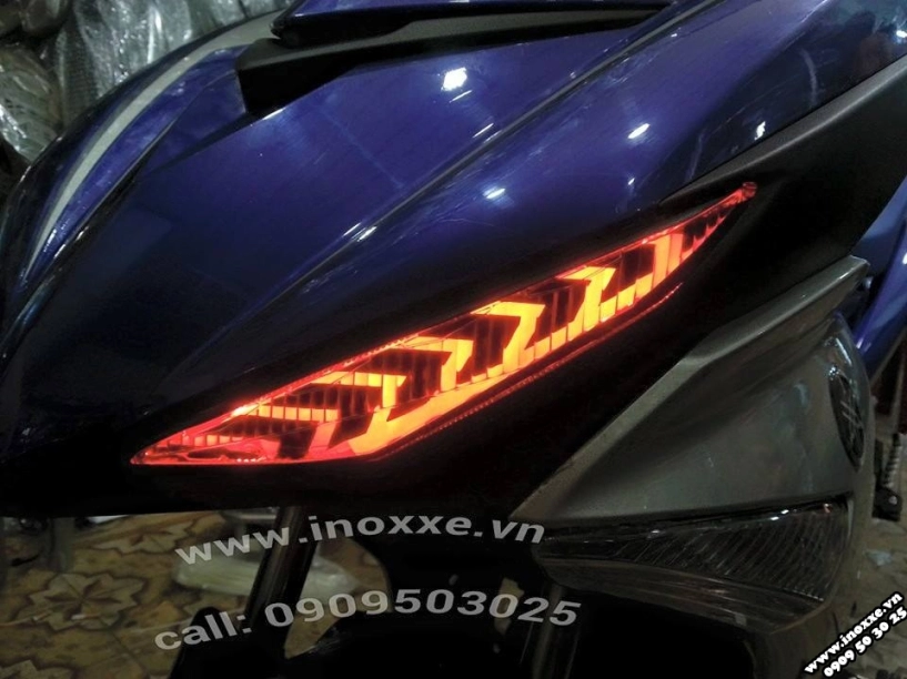 Độ đèn led audi exciter 150cc 2015 cập nhật thêm mẫu mới - 3