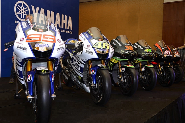 Đội hình các tay đua của yamaha factory racing mùa giải 2014 - 5
