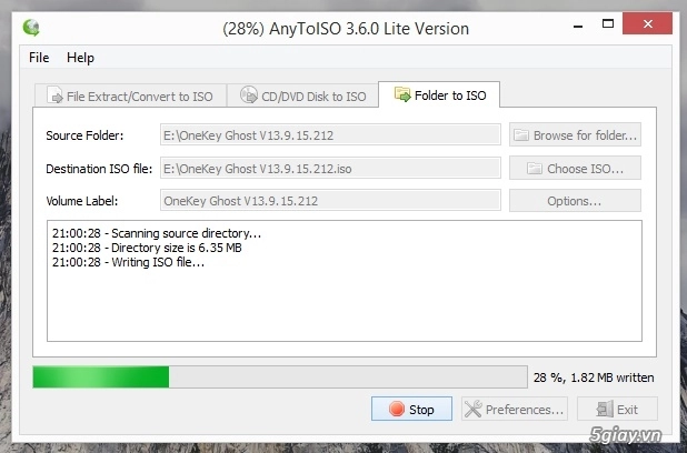 Download anytoiso - phần mềm chuyển đổi tập tin thành file iso đơn giản nhất - 5