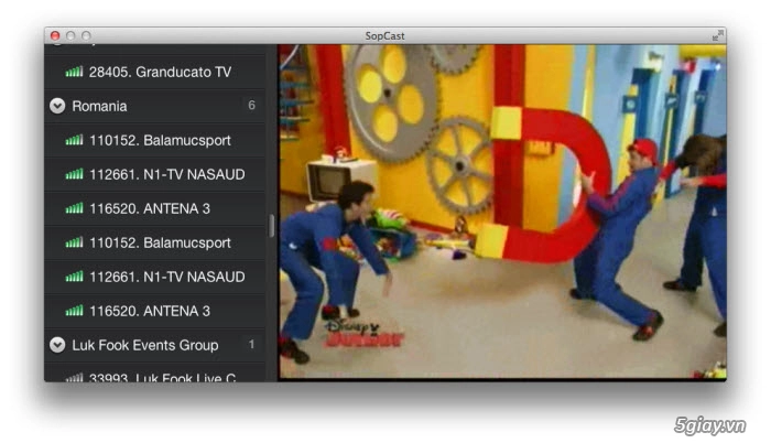 Download sopcast for mac - xem tivi bóng đá trực tuyến dành cho máy mac - 2