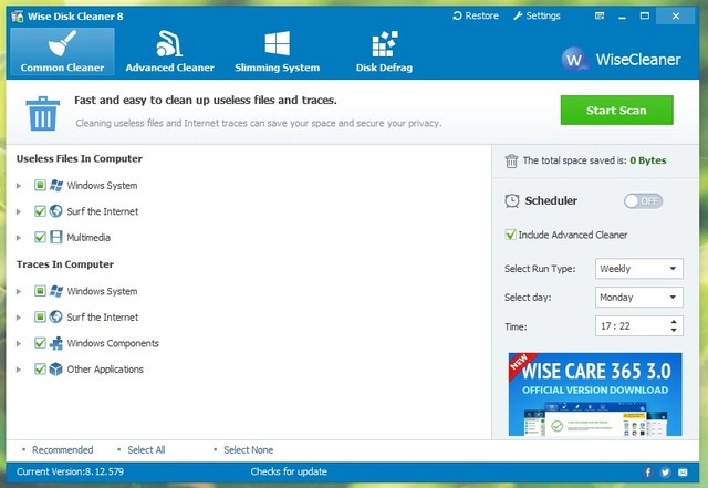 Download wise disk cleaner 8 - phần mềm dọn dẹp windows toàn diện - 2