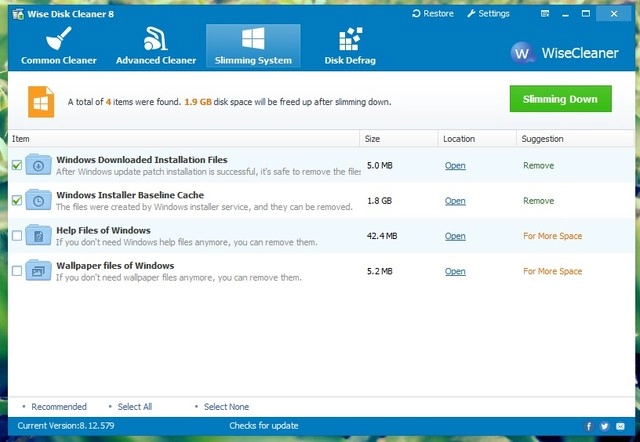 Download wise disk cleaner 8 - phần mềm dọn dẹp windows toàn diện - 4