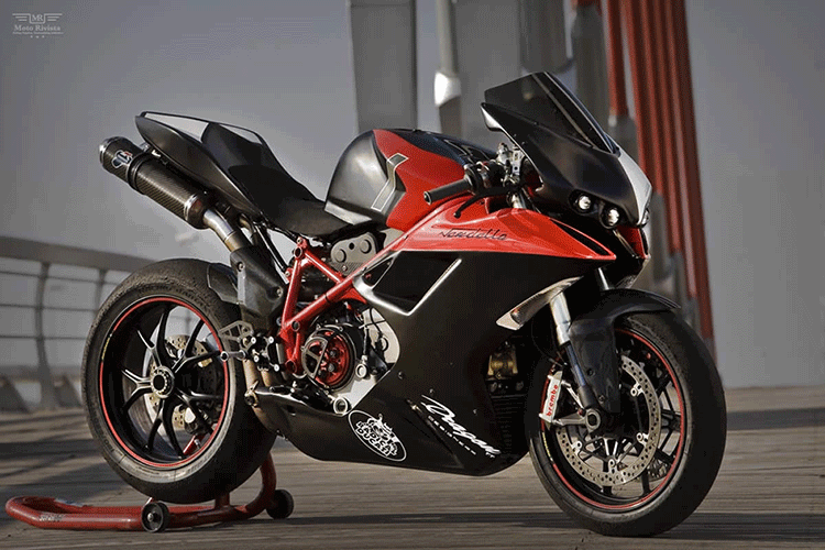 Ducati 1198 độc lạ với dàn áo độ vendetta siêu ngầu - 1