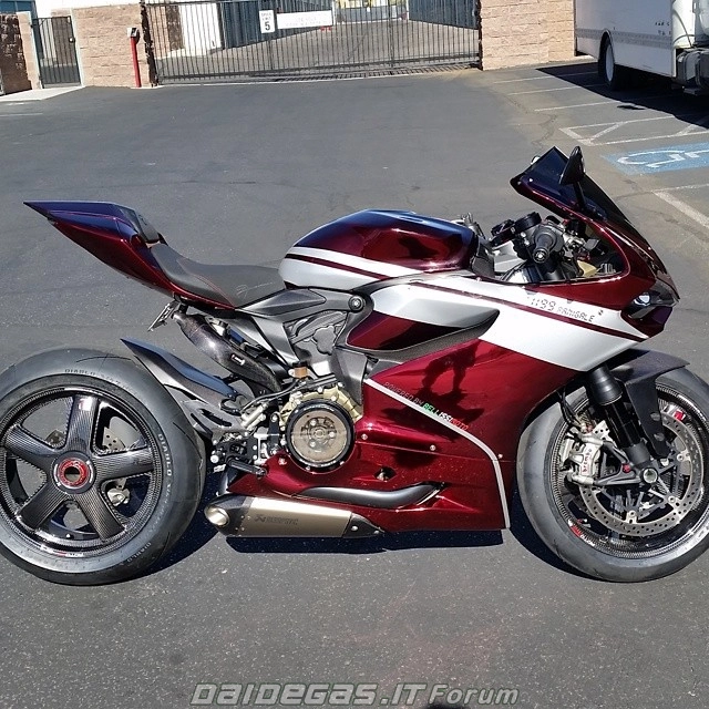 Ducati 1199 đỏ bordeux metallic cực quyến rũ - 1