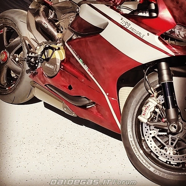 Ducati 1199 đỏ bordeux metallic cực quyến rũ - 3