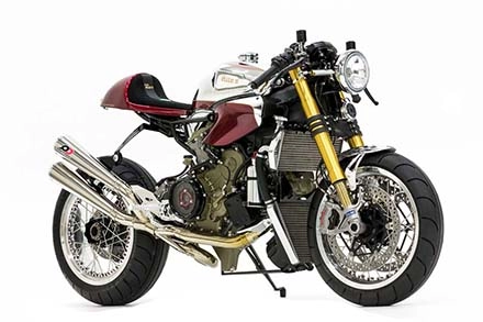 Ducati 1199 panigale s phiên bản cafe racer - 4