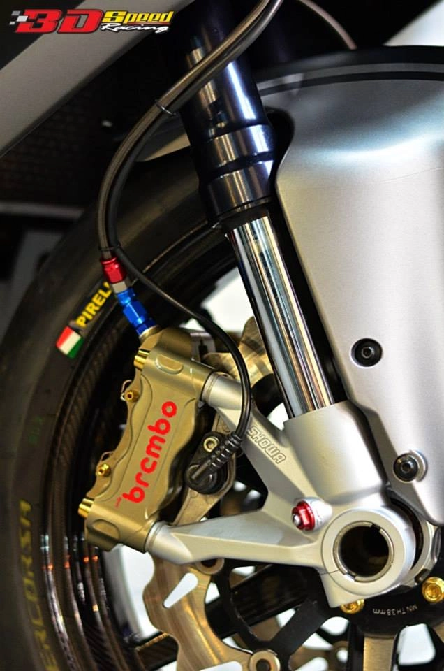 Ducati 848 evo corse se độ siêu khủng trên đất thái - 15