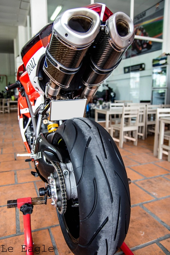 Ducati 848 evo độ đầy sang chảnh tại sài thành - 5