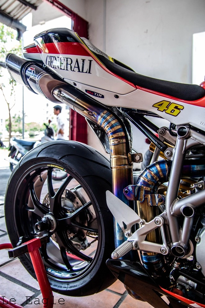 Ducati 848 evo độ đầy sang chảnh tại sài thành - 7