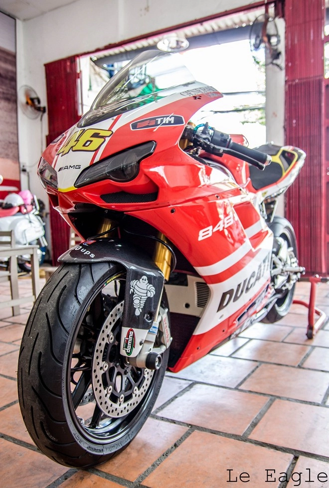 Ducati 848 evo độ đầy sang chảnh tại sài thành - 9