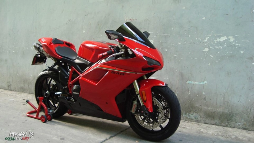 Ducati 848 evo với phiên bản độ đầy phong cách - 3