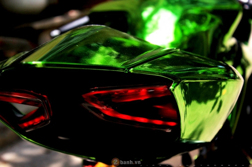 Ducati 899 panigale bản độ màu chrome cực ấn tượng - 18