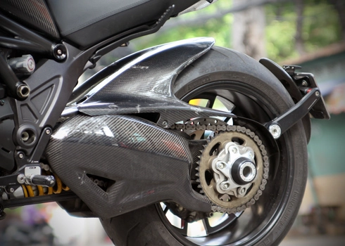 Ducati diavel bản độ full carbon của biker việt nam - 6