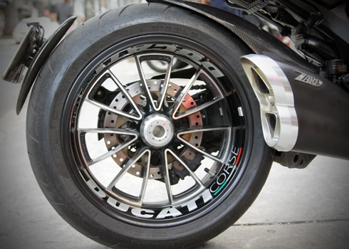 Ducati diavel bản độ full carbon của biker việt nam - 4