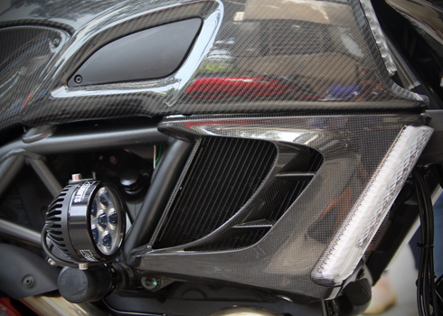 Ducati diavel bản độ full carbon của biker việt nam - 11