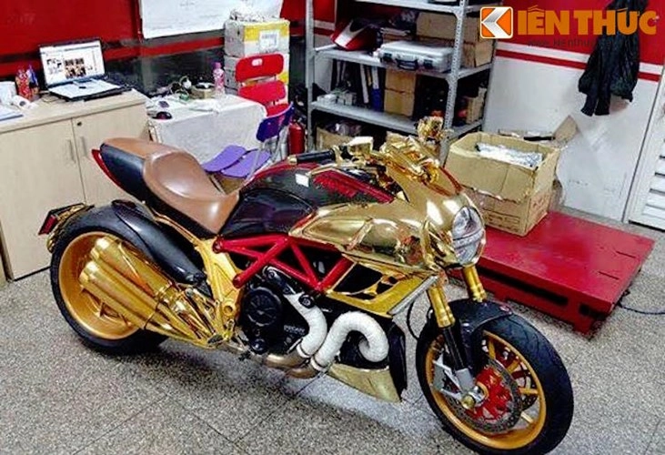 Ducati diavel mạ vàng 24k kịch độc tại hà nội - 7