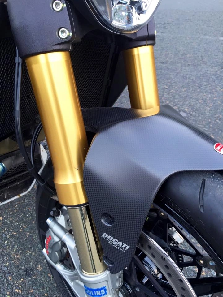 Ducati monster 1200s 2015 độ chất với pô akrapovic full system titanium - 5