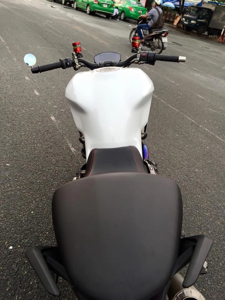 Ducati monster 1200s 2015 độ chất với pô akrapovic full system titanium - 8
