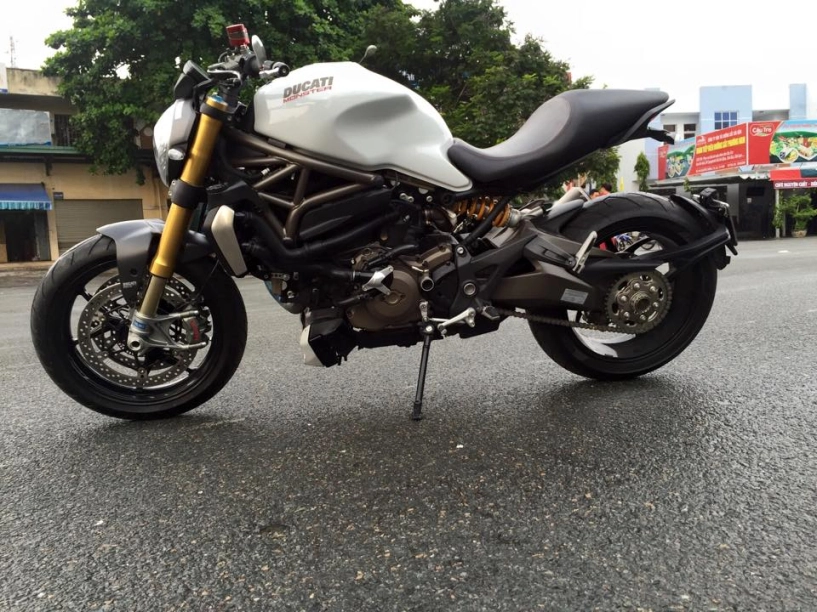 Ducati monster 1200s 2015 độ chất với pô akrapovic full system titanium - 9
