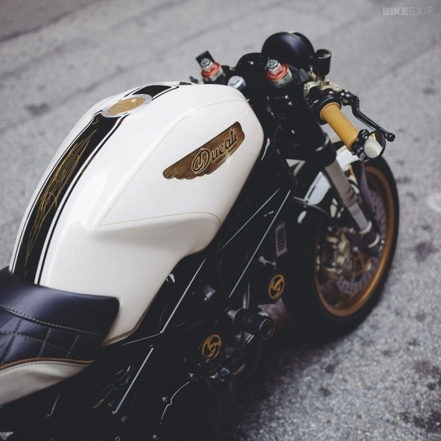 Ducati monster 750 độ bắt mắt của nữ biker ba lan - 4