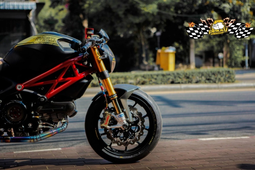 Ducati monster 795 chất chơi trong phiên bản cafe racer - 4