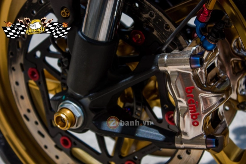 Ducati monster 821 đầu tiên độ cực khủng trên đất thái - 5