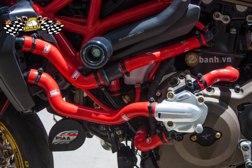 Ducati monster 821 đầu tiên độ cực khủng trên đất thái - 7