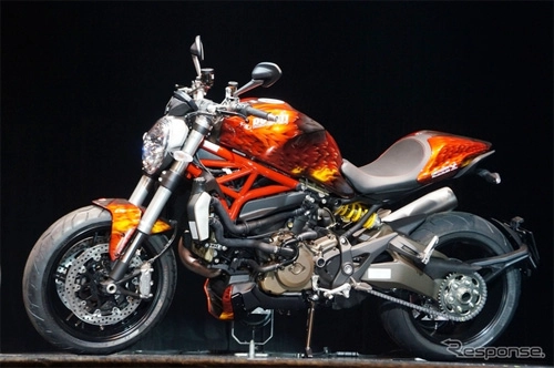 Ducati monster hunter cực ngầu và hầm hố với quái vậy rioreus - 3