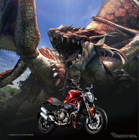 Ducati monster hunter - quái vật rioreus - 2