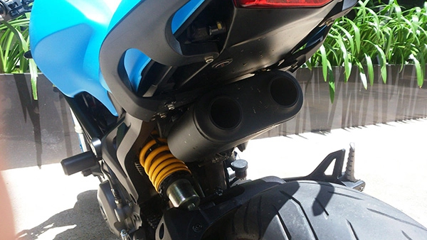 Ducati monster màu xanh độc lạ duy nhất tại sài gòn - 3