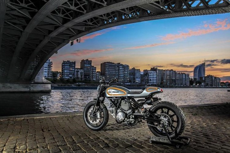 Ducati scrambler ấn tượng hơn với phong cách retro từ krugger - 1