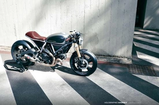 Ducati scrambler đẹp mê mẩn với phong cách cafe racer - 10