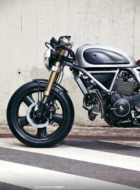 Ducati scrambler đẹp mê mẩn với phong cách cafe racer - 12