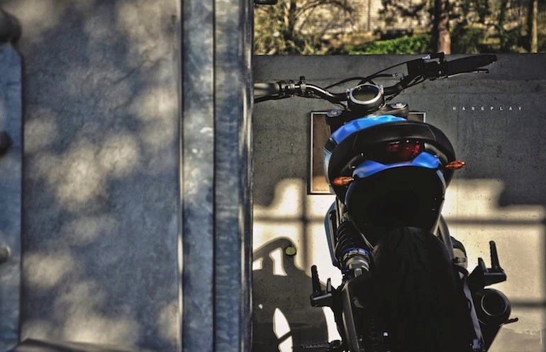 Ducati scrambler phiên bản baby blue đậm chất pháp - 8