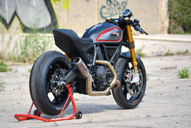 Ducati scrambler phiên bản độ đặc biệt của walzwerk racing - 10