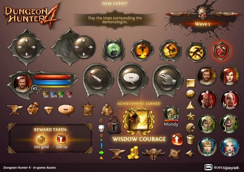 Dungeon hunter 4 - game hành động nhập vai cho android cực hay - 3